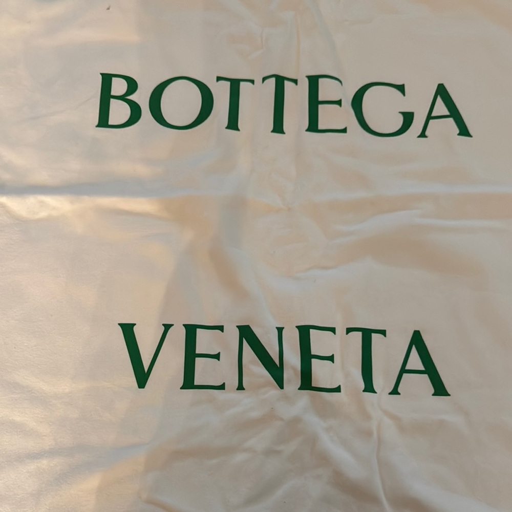 Bottega Veneta White and Green dust bag - Picture 5 of 7